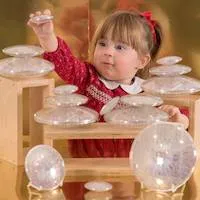 Iridescent Ornate Stacking Pebbles 15pk