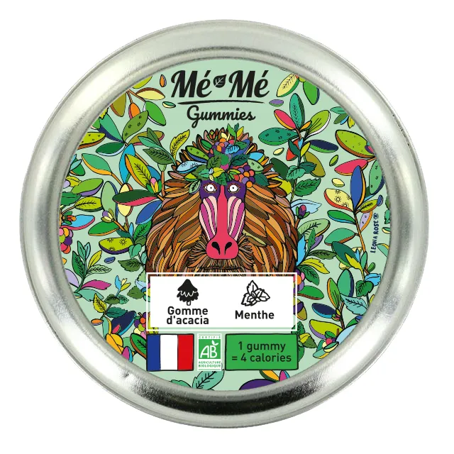 Gummies Mé-Mé, sève d'acacia & menthe