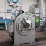 Open pocket rotary machine at high temperature for dyeing, washing and centrifuge of garments, hosiery and seamless mod. ARC/HT