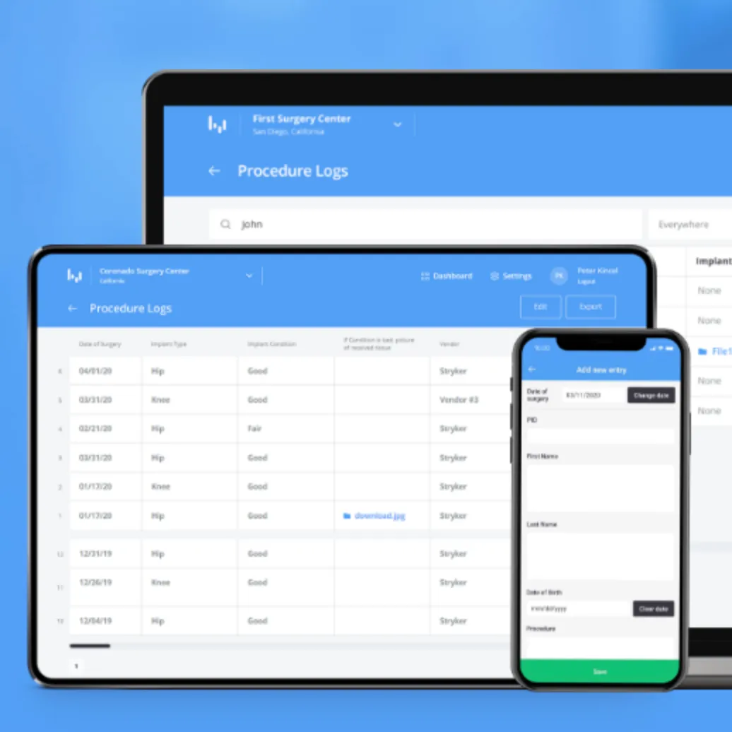 Procedure Logbook Module