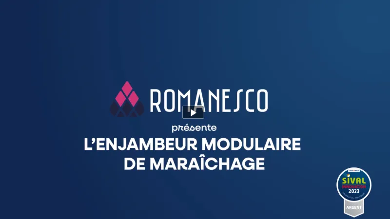 Concours SIVAL Innovation : ROMANESCO présente son Enjambeur modulaire de maraichage