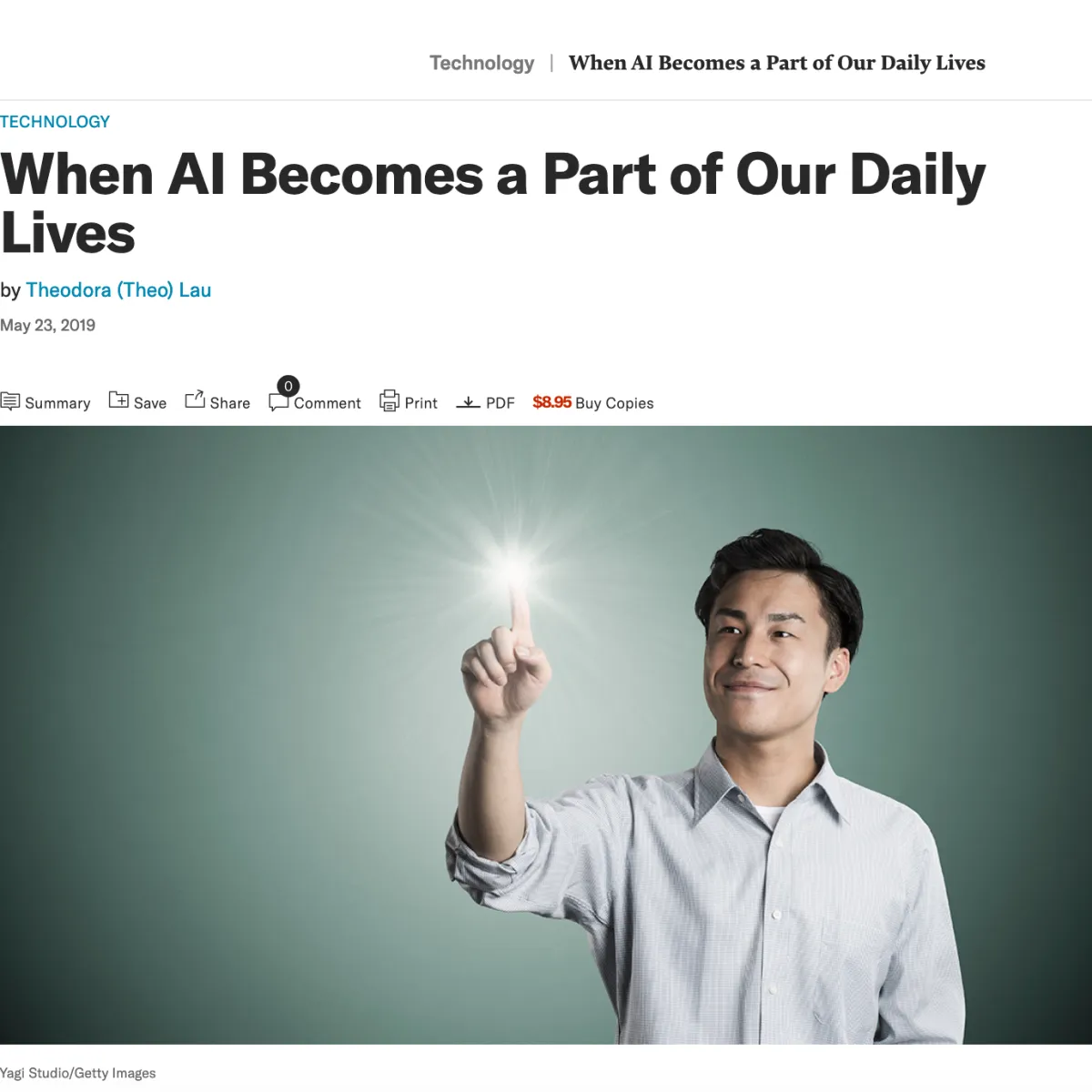 When AI Becomes a Part of Our Daily Lives