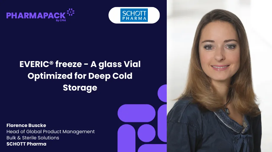 EVERIC® freeze - A Glass Vial Optimized for Deep Cold Storage
