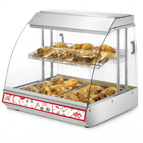 Hot ventilated counters