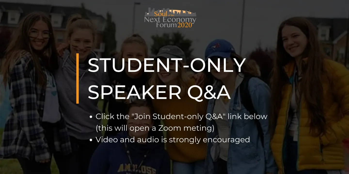 Student-Only Speaker Q&A