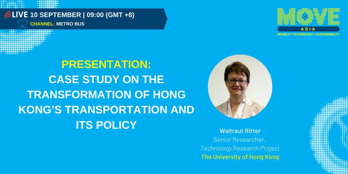 Case study on the transformation of Hong Kong’s transportation and its policy