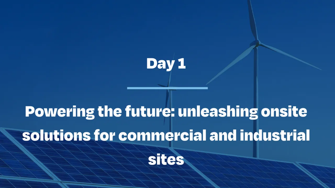 Powering the future: unleashing onsite solutions for commercial and industrial sites