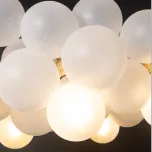 Large Frosted Bubble Chandelier