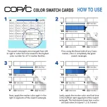 Copic Color Swatch Card & other Paper Products