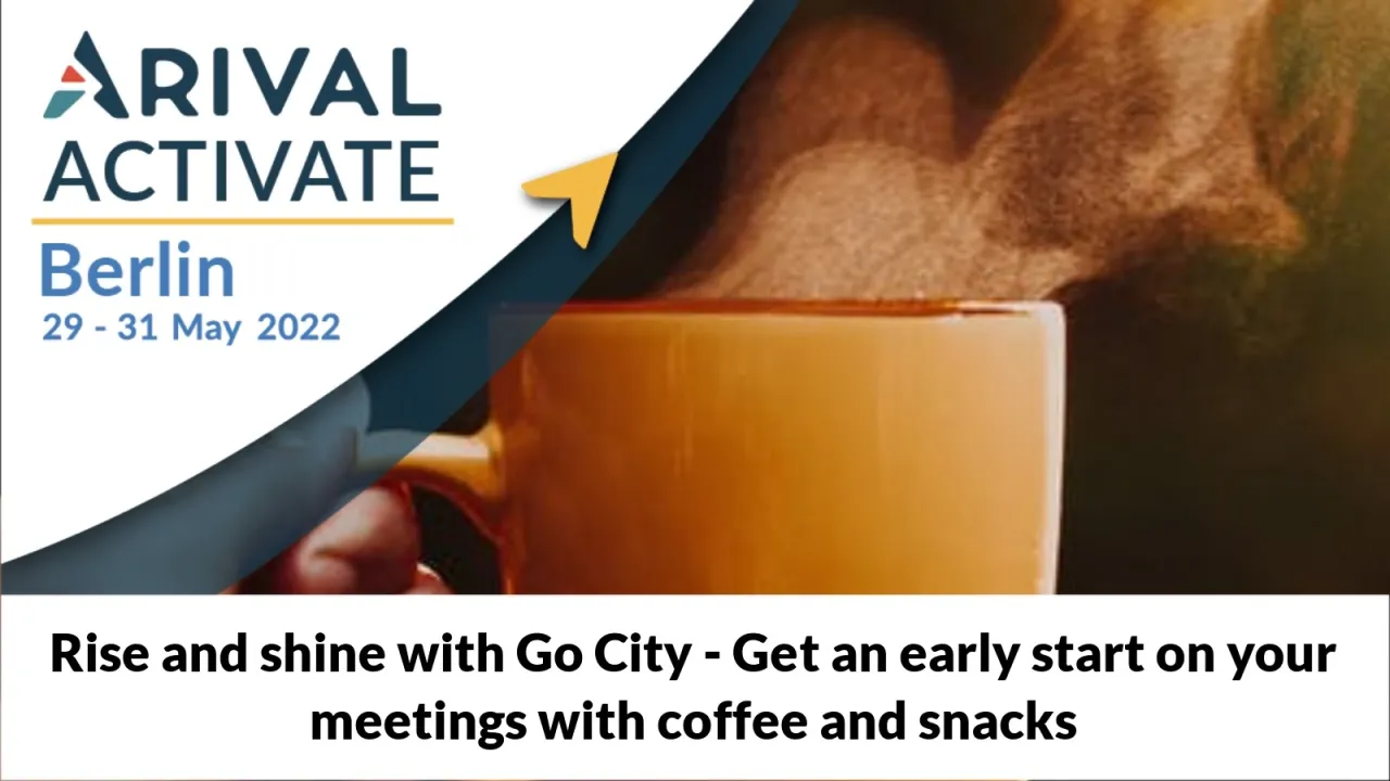 Rise and shine with Go City - Get an early start on your meetings with coffee and snacks