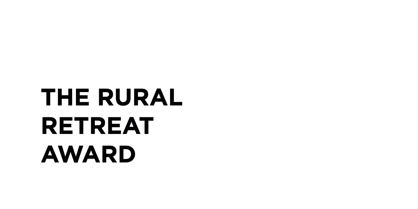 THE RURAL RETREAT AWARD sponsored by RH Contract