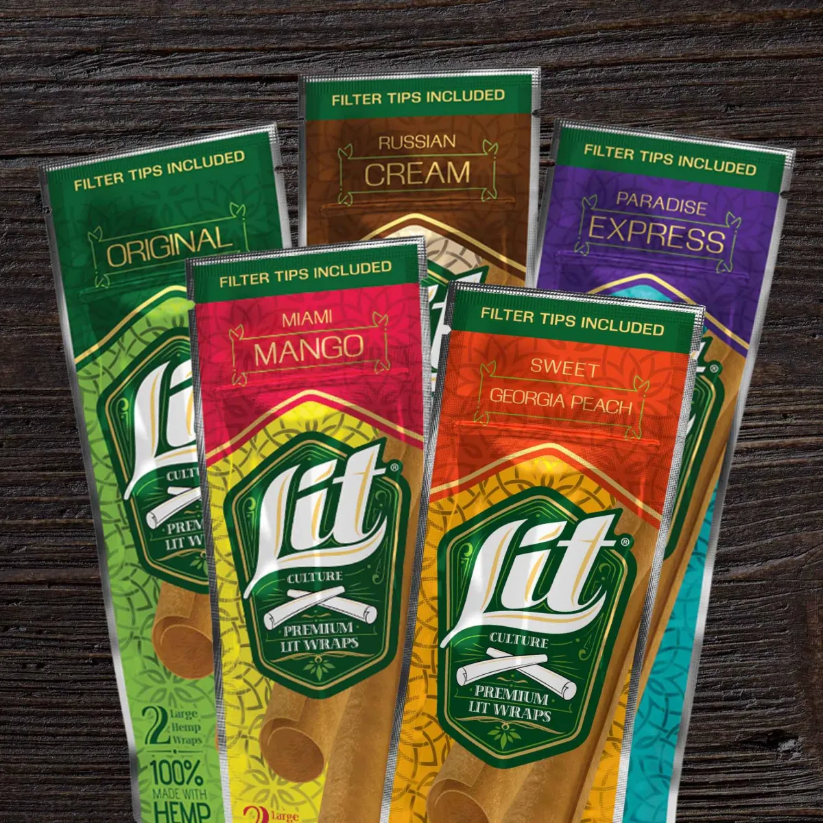 Lit Culture Premium Hemp Wraps