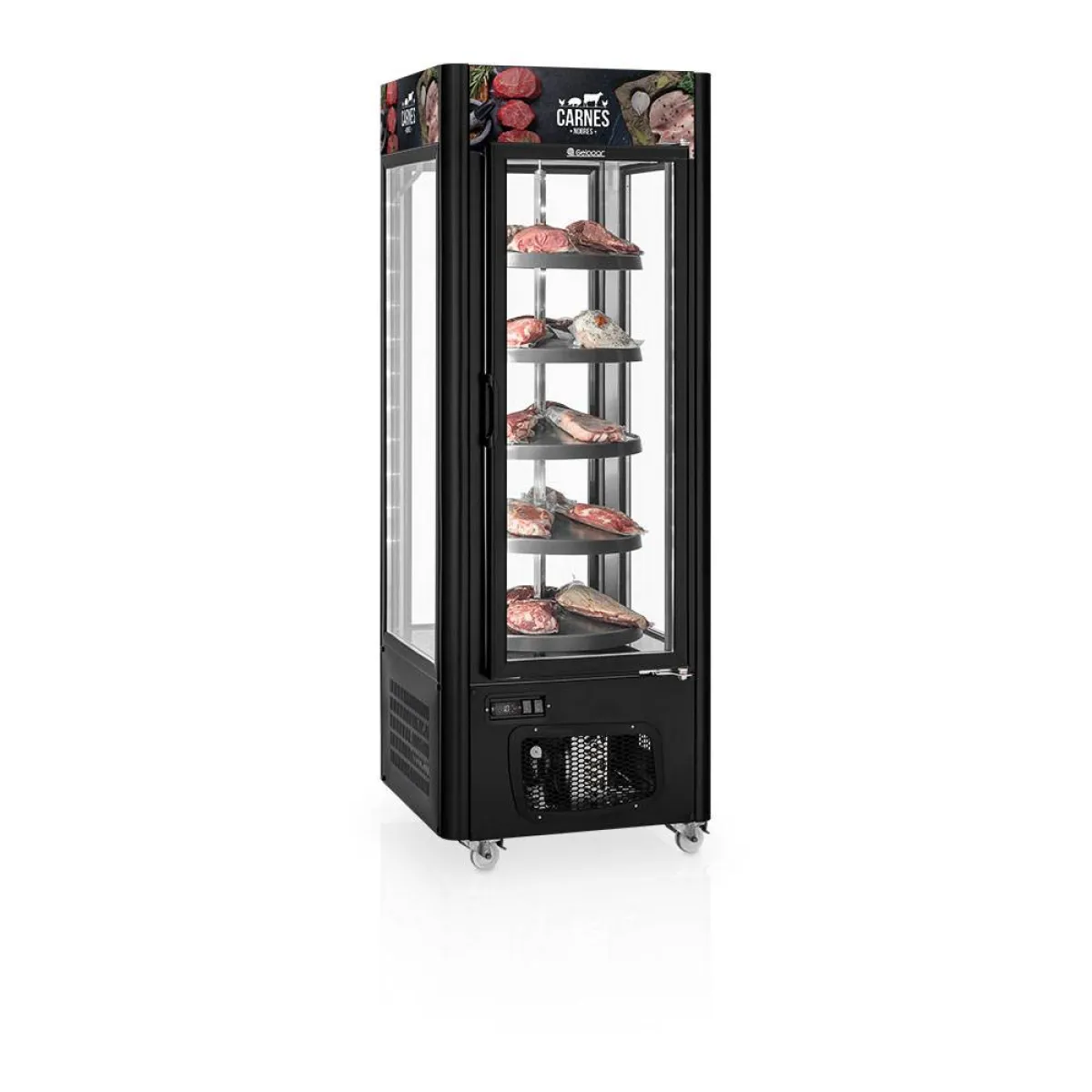 GEVC-075 Vitrine Giratória Refrigerada Açougue