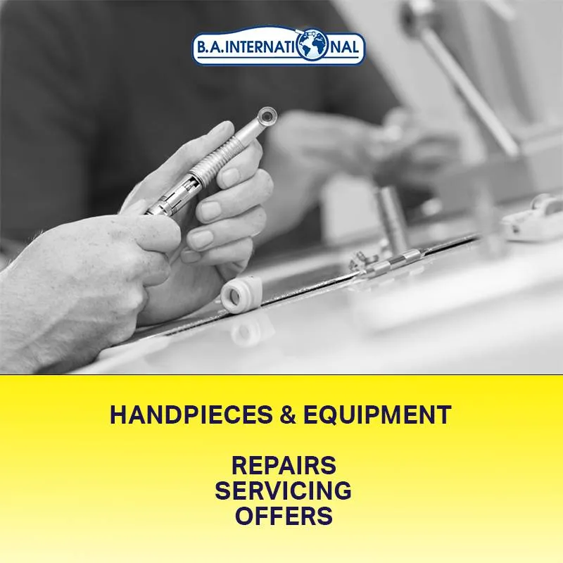 Handpiece and equipment repairs