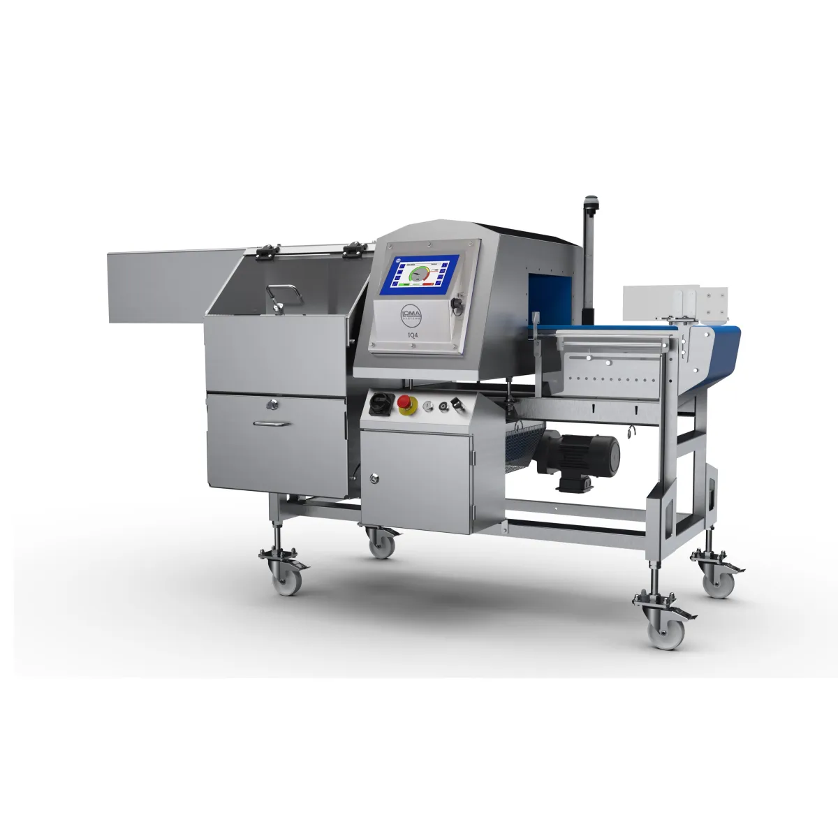 Détecteur de métaux LOMA IQ4 sur Convoyeur FLEX