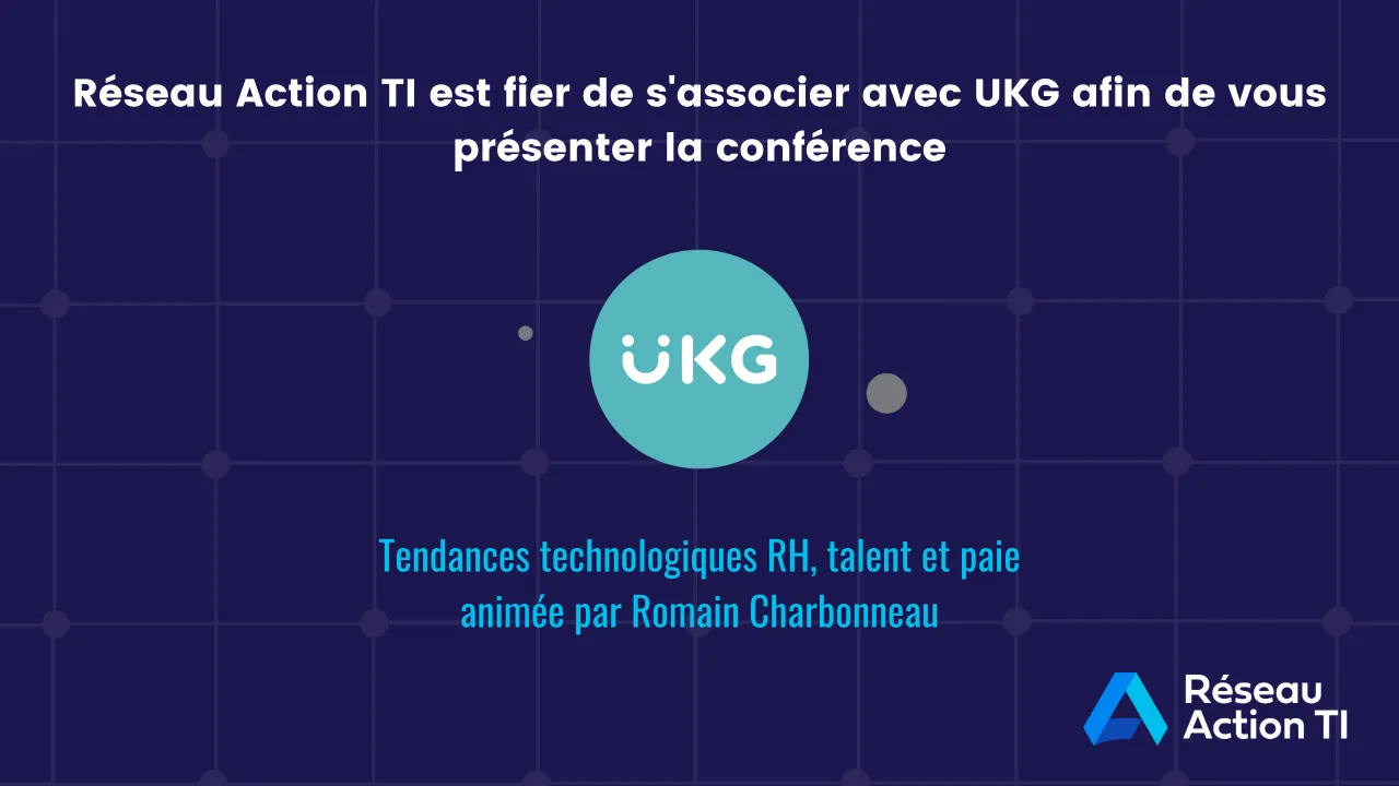 DISPONIBLE EN REDIFFUSION : Tendances Technologiques RH, Talent et paie