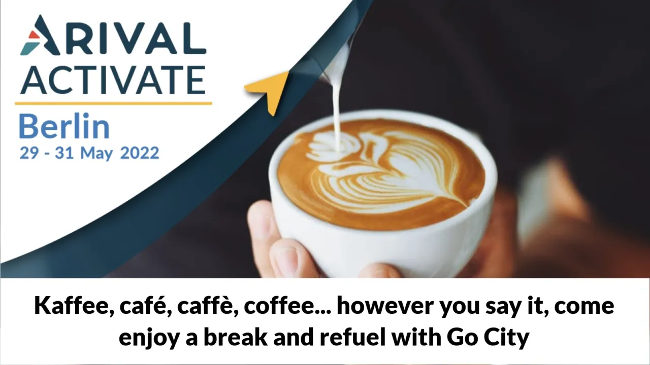 Kaffee, café, caffè, coffee... however you say it, come enjoy a break and refuel with Go City