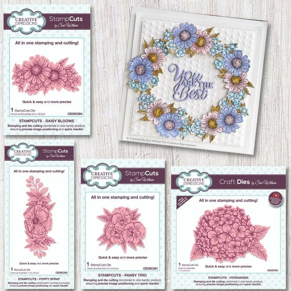 Creative Expressions StampCuts Dies by Sue Wilson