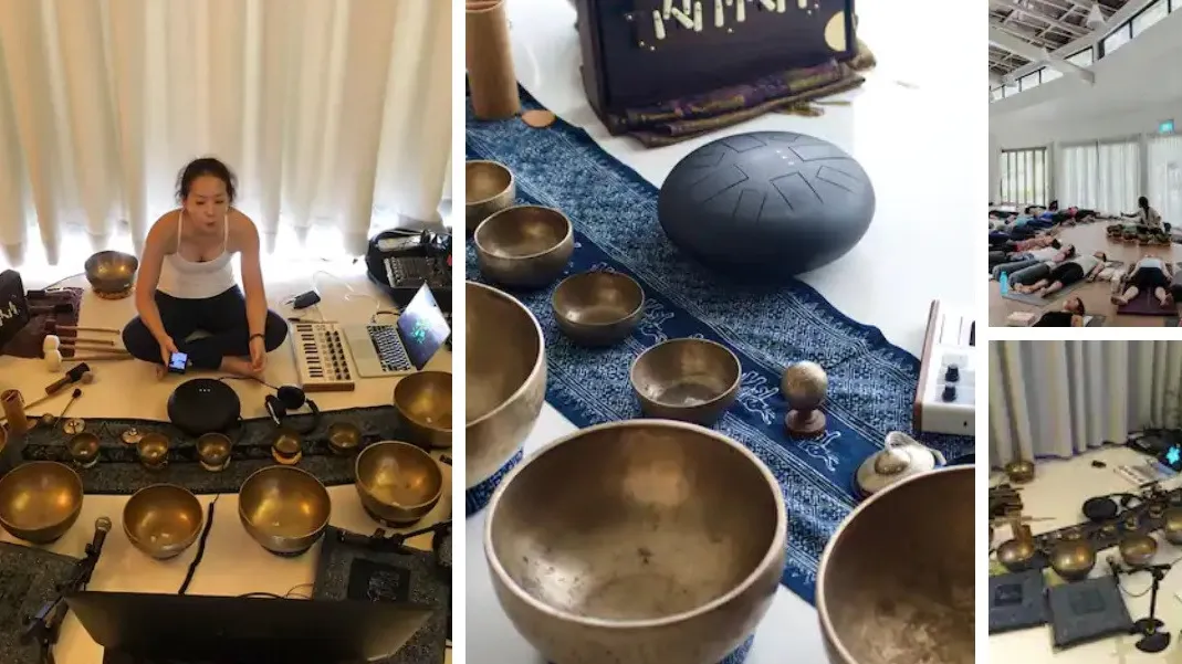 Soundbath Meditation with a Singapore DJ