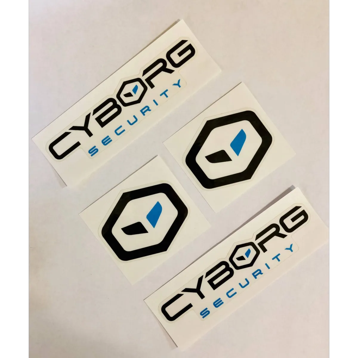 Cyborg Security Stickers