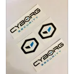 Cyborg Security Stickers