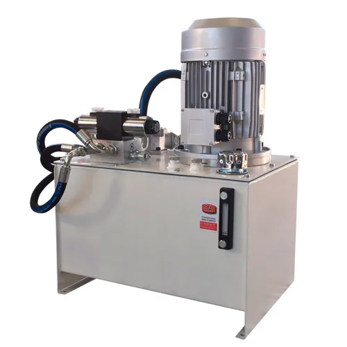 Centrale hydraulique avec réservoir 80L en acier peint