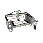 ITALIA - CNC bridge saw for porcelain and stones