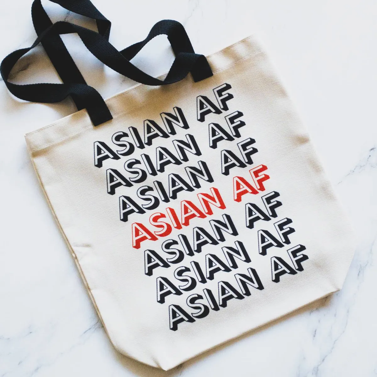 Asian AF Tote Bag - Medium