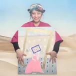 Framed Cat By Kaori Sakaguchi