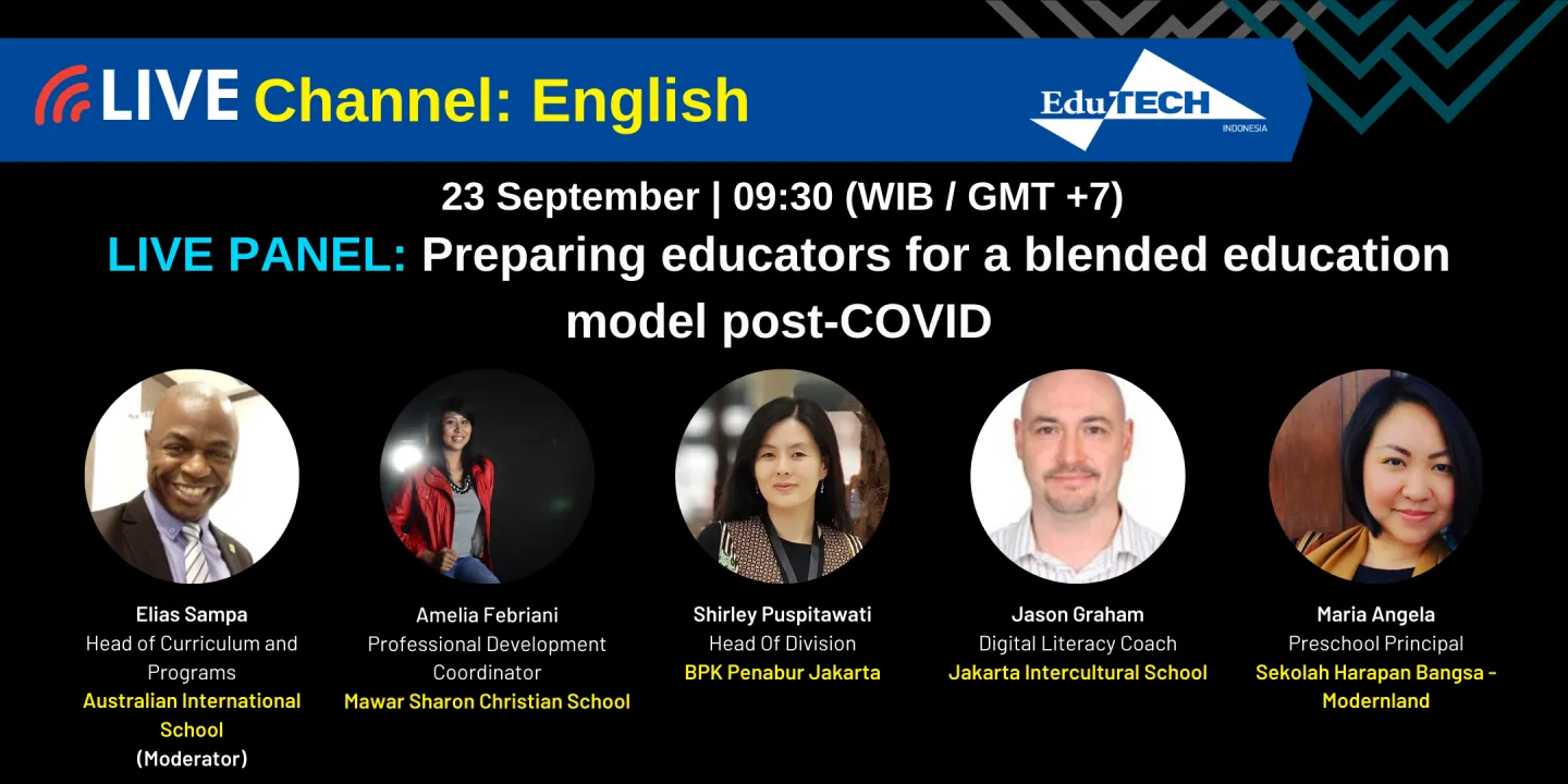 Live Panel: Preparing educators for a blended education model post-COVID