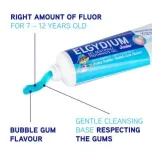 ELGYDIUM Kids & Junior Toothpaste range 50ml
