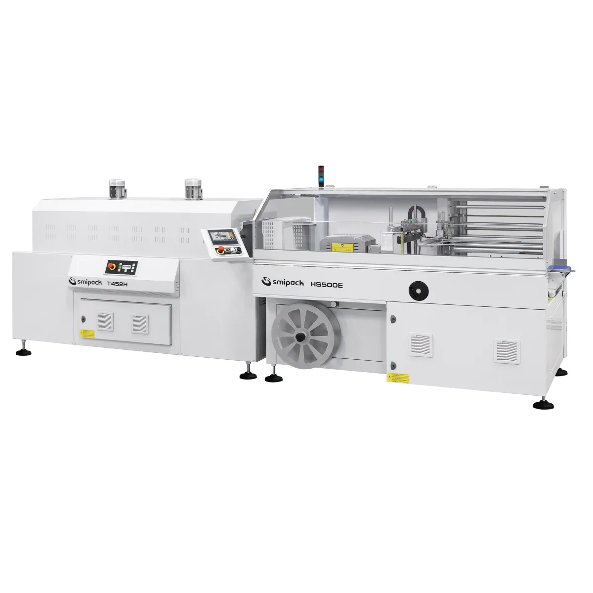 SOUDEUSE EN L AUTOMATIQUE TUNNEL DE RETRACTATION