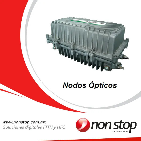 Nodos y transmisores ópticos