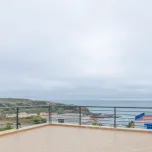 Villa with balcony and terrace sea view