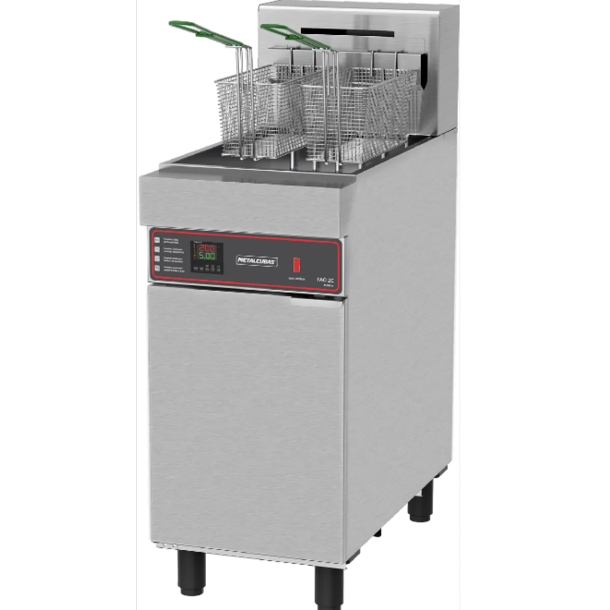 Fritadores Industriais - Zona Fria de Água - FAO 2 C - Elétrico