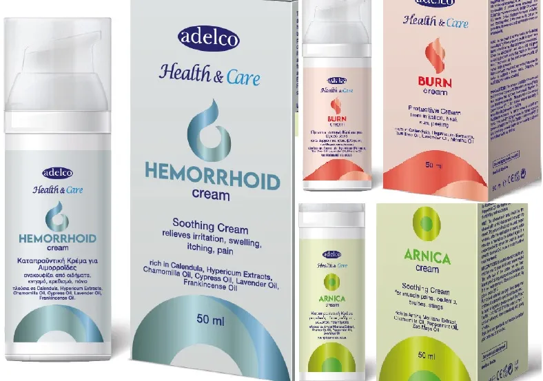 Hemorrhoid - Arnica - Burn Creams Medical dev. Health & Care