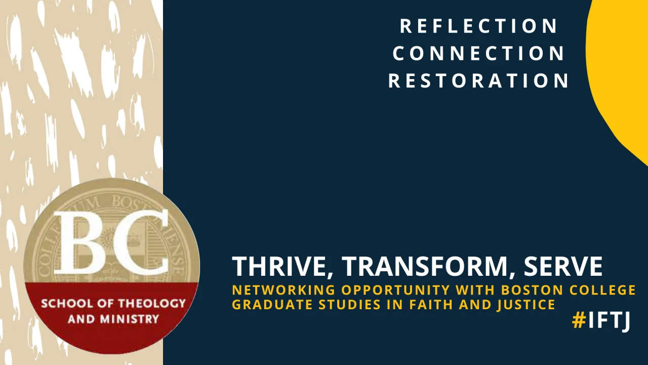 Thrive, Transform, Serve: Graduate Studies in Faith and Justice