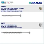 HAMAR® IDP Fasteners for flexible roof waterproofing membrane fixing