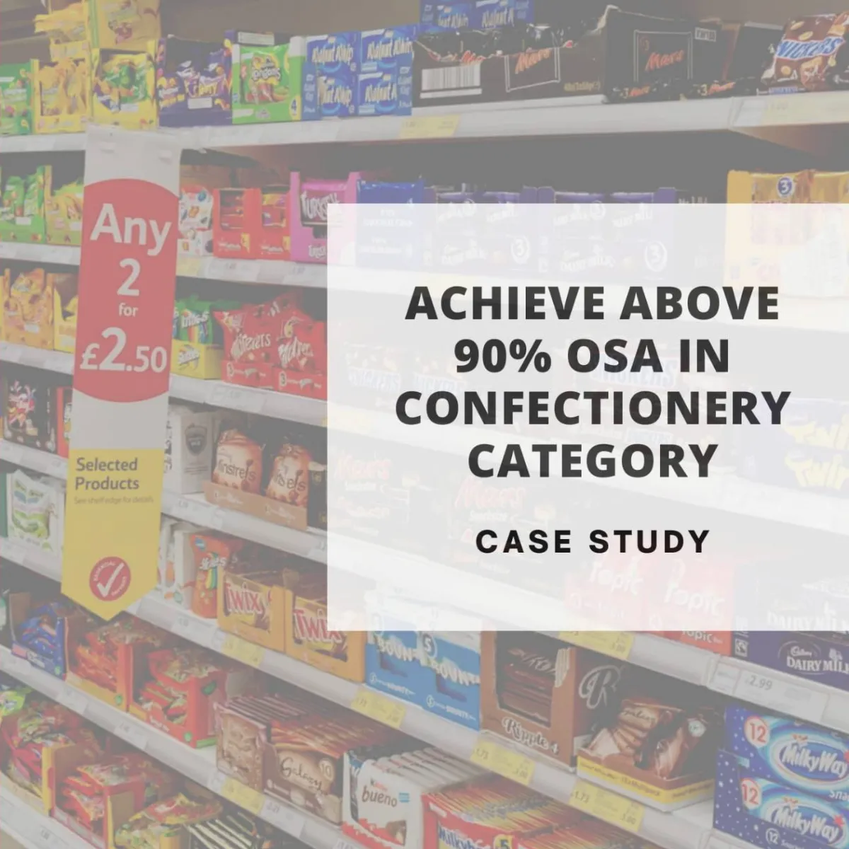 Achieve Above 90% OSA in Confectionery