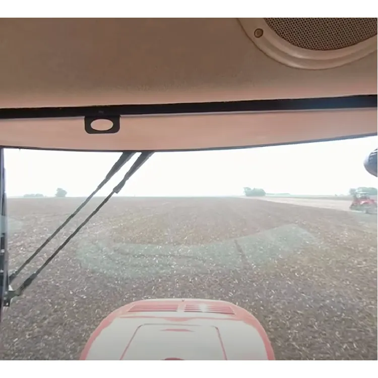 360 Degree View Ridealong of AFS Connect Steiger Pulling a corn planter