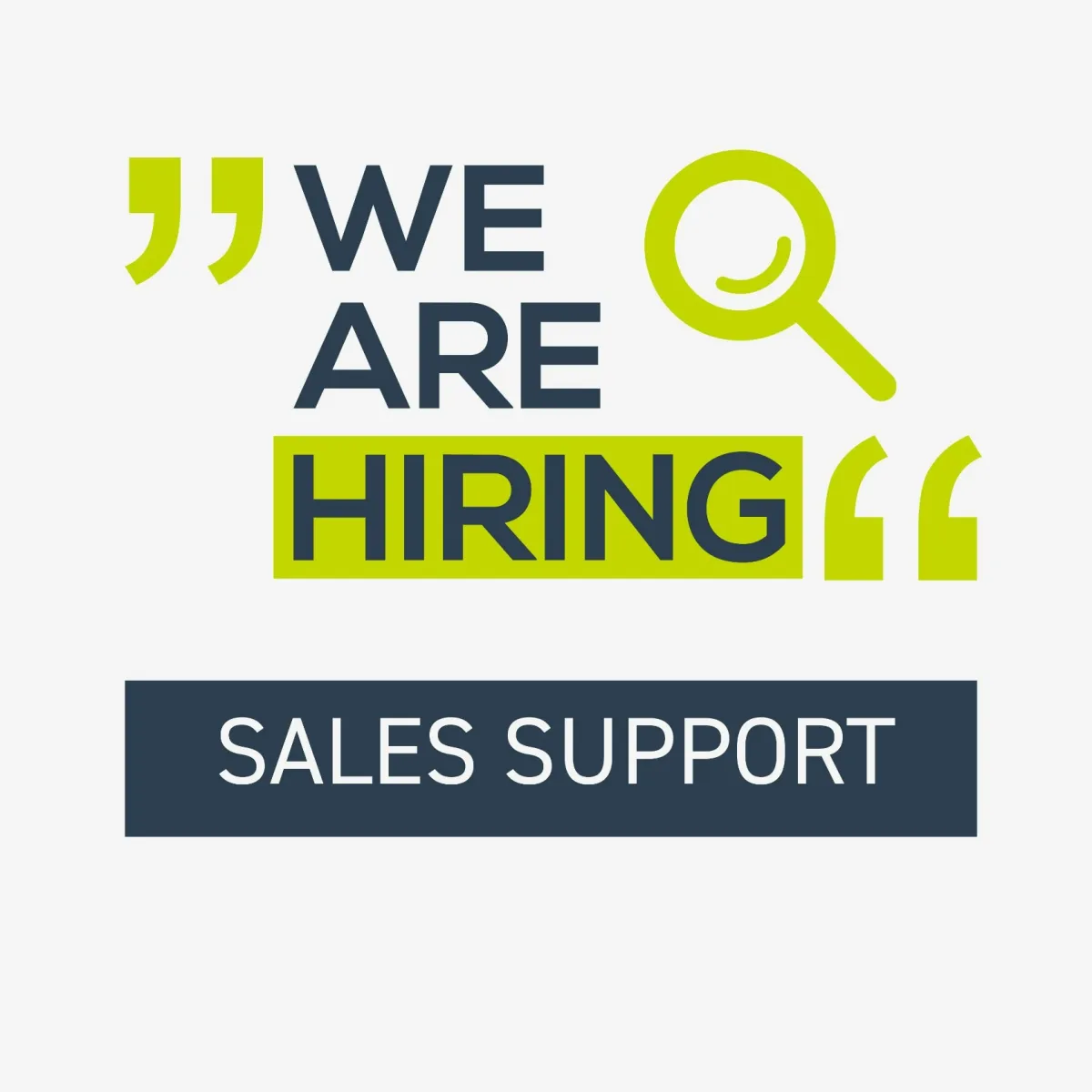 Sales Support Engineer