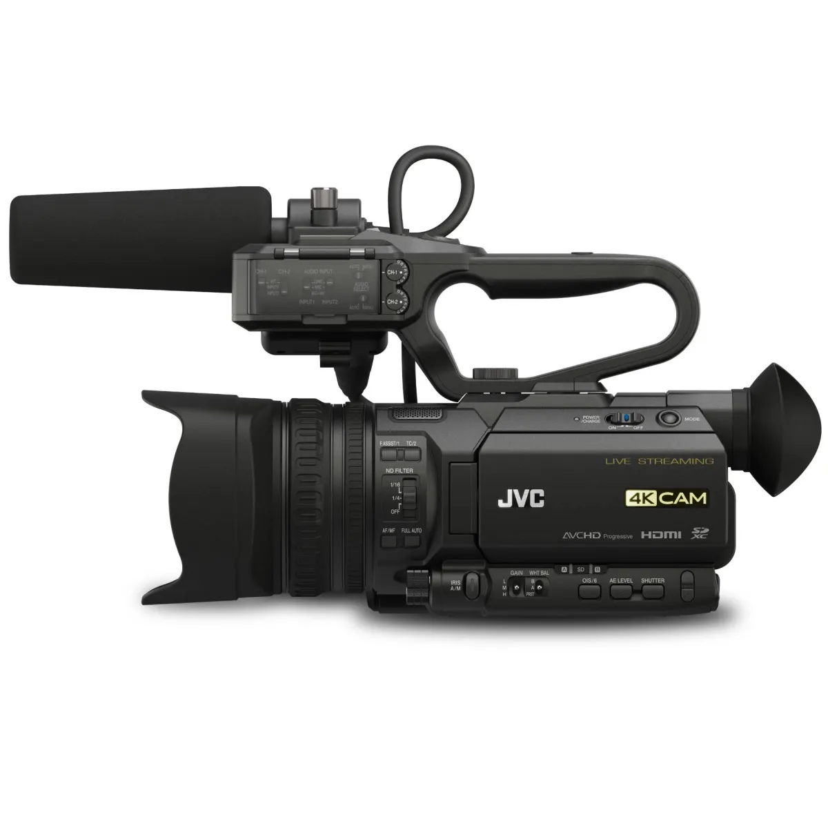 GY-HM250HW 4KCAM HOUSE OF WORSHIP CAMCORDER w/12x LENS