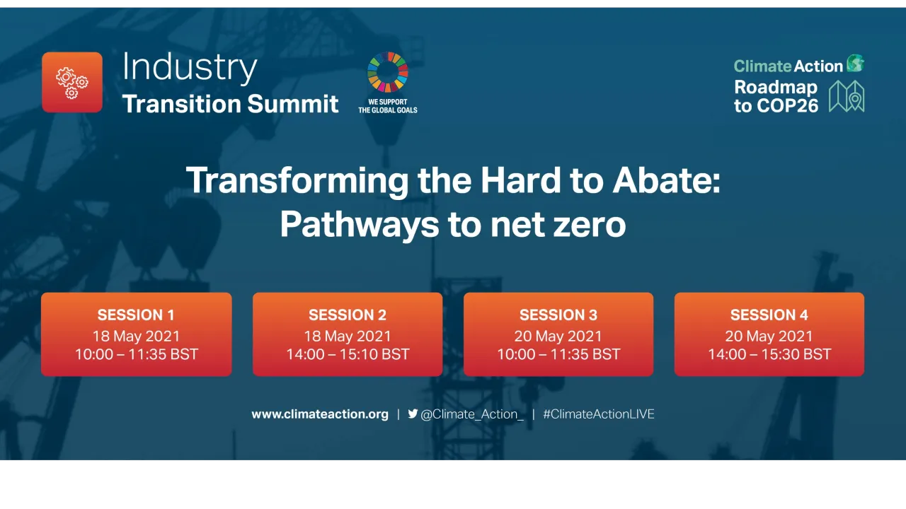 Climate Leaders Live: Policy, Innovation and Investment: The Key to Unlock Industrial Decarbonisation in China