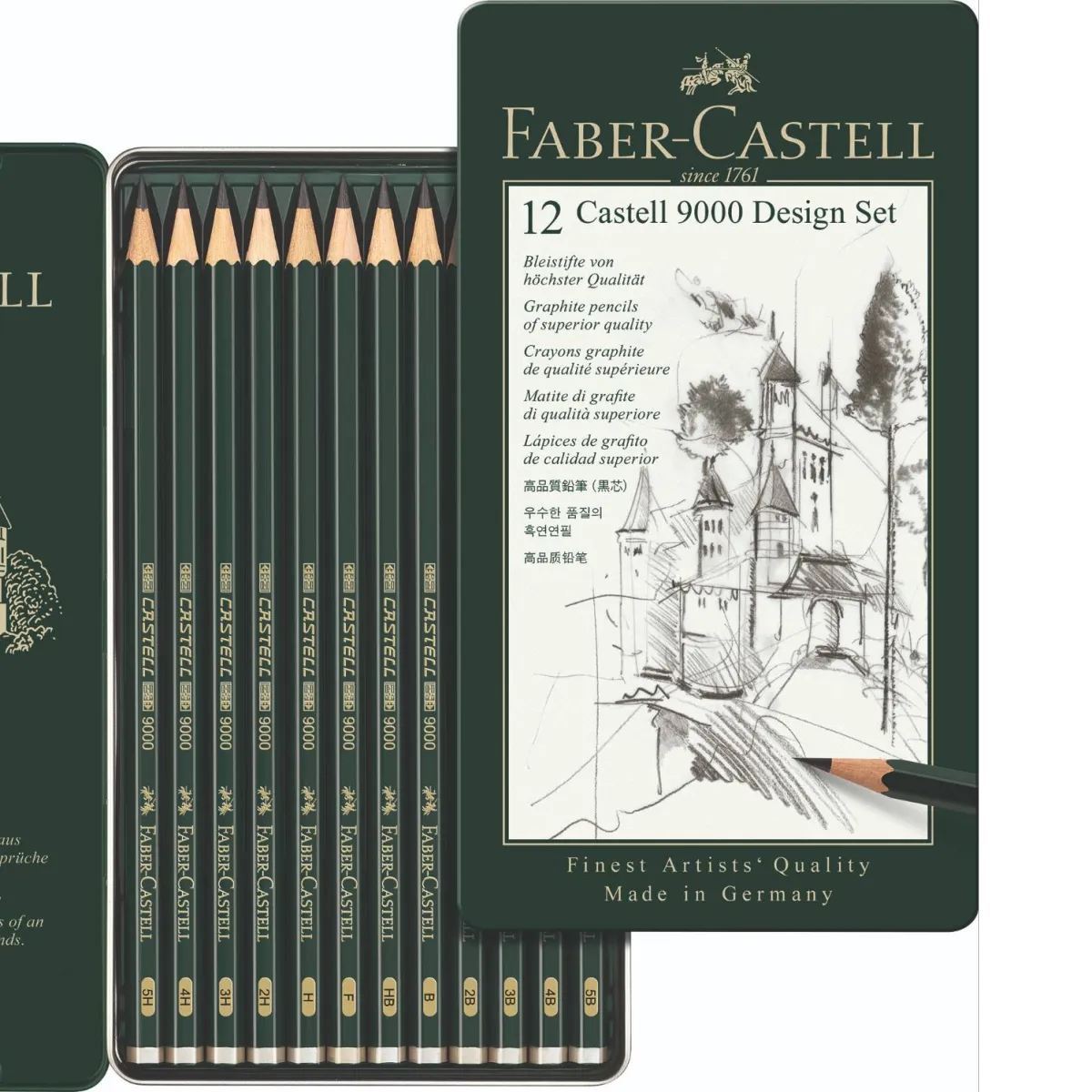 Castell 9000 Graphite Pencils