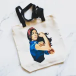 Strong Asian Woman Tote Bag - Medium