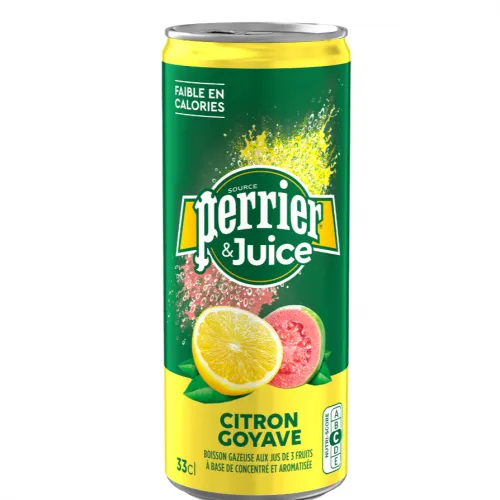 PERRIER & JUICE SLIM CAN 33 CL