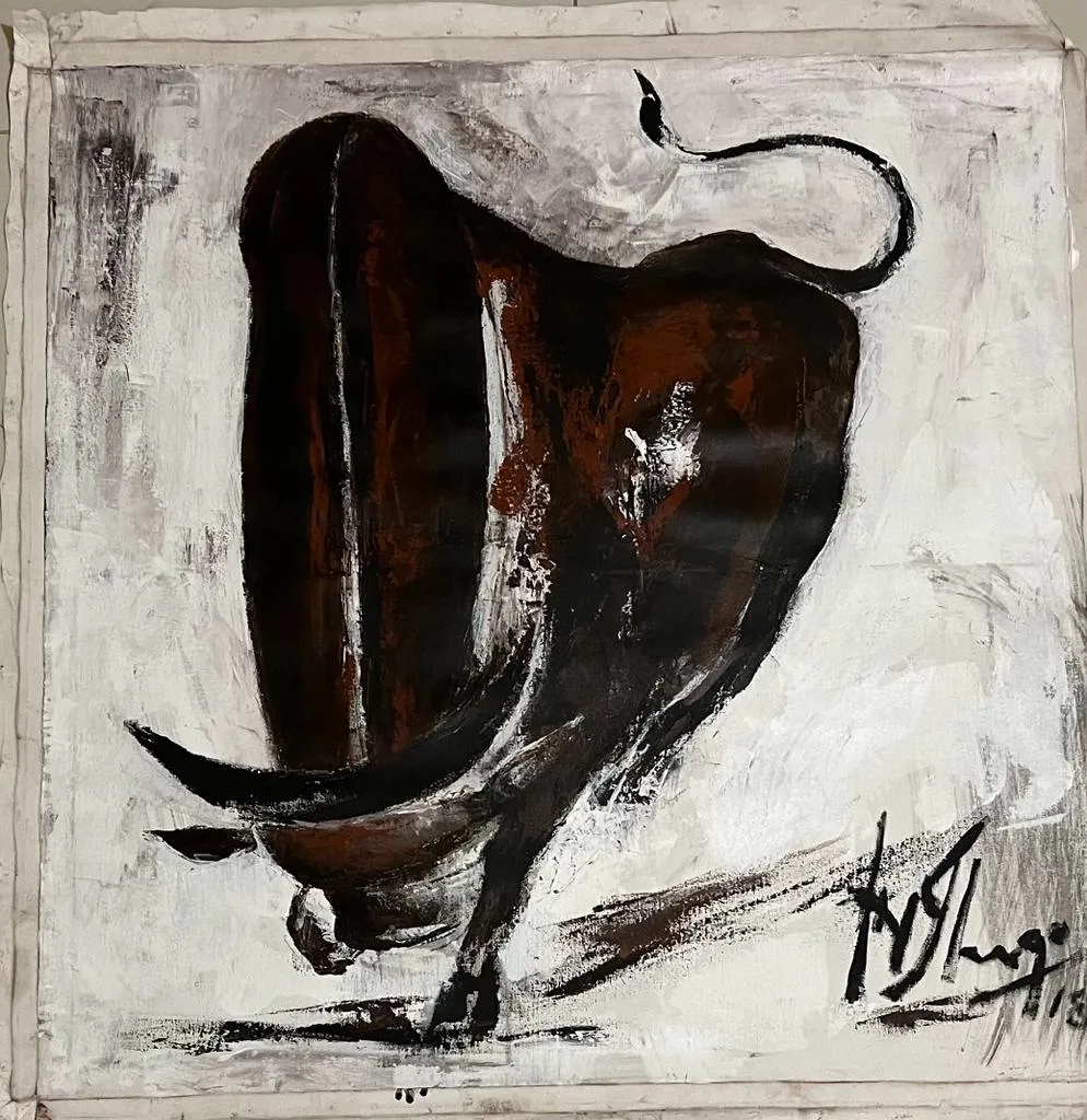 BULL II by Artist- AV Ilango