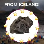 WIN a piece of freshly formed lava rock from Iceland's erupting volcano!