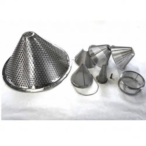 Cônes de filtration et de granulation