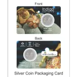 Silver Coin Packaging Card